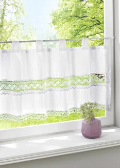 Brise-bise à bordure au crochet