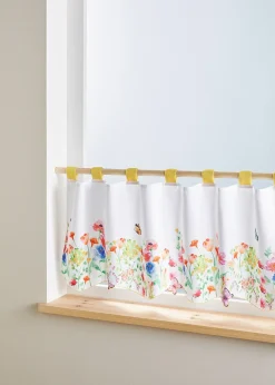 Brise-bise à imprimé floral