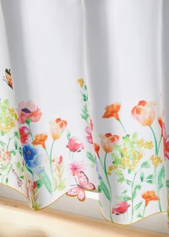 Brise-bise à imprimé floral