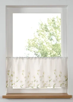 Brise-bise à imprimé floral