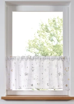 Brise-bise à imprimé étoiles brillant