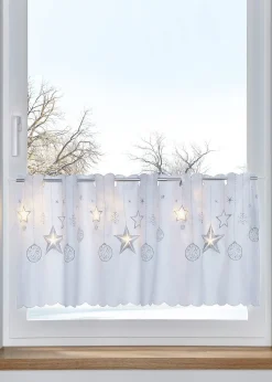 Brise-bise à LED imprimé hivernal