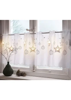 Brise-bise à LED imprimé hivernal