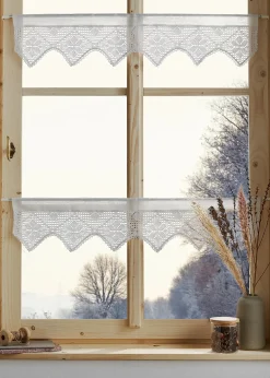 Brise-bise au crochet coloris uni