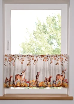 Brise-bise avec animaux imprimés