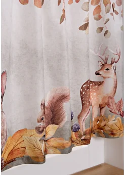 Brise-bise avec animaux imprimés