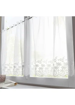 Brise-bise avec broderies anglaises et polyester recyclé