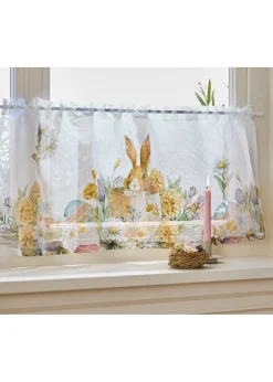 Brise-bise avec imprimé lapins