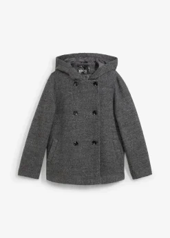 Caban en maille bouclette douce