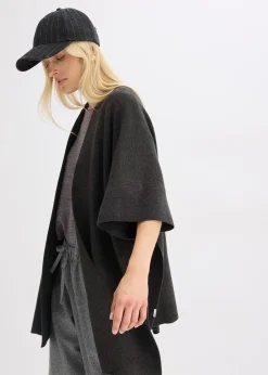 Cape oversize en maille