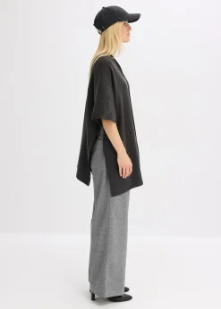 Cape oversize en maille