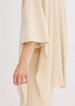 Cape oversize en maille