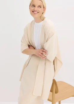 Cape oversize en maille