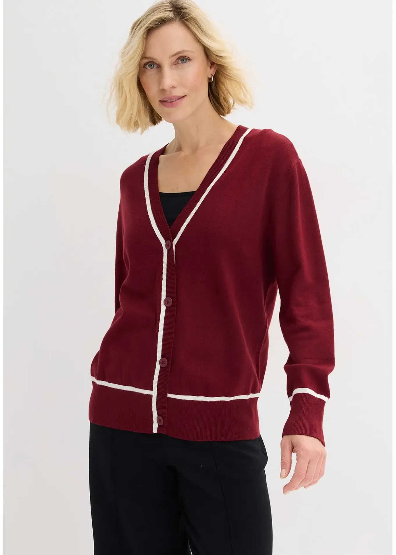 Cardigan à col V