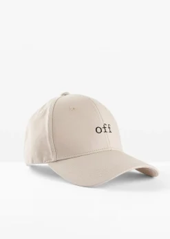 Casquette avec broderie