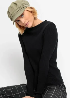 Casquette gavroche avec détail tressé