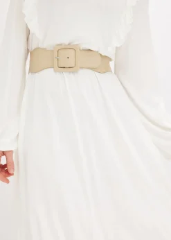 Ceinture extensible à boucle carrée