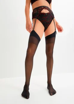 Ceinture porte-jarretelles à dentelle