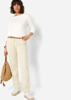 Ceinture tressée à boucle carrée