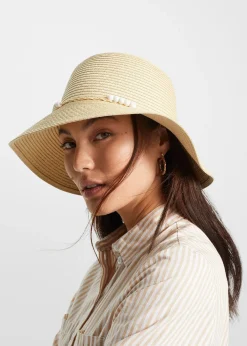 Chapeau de paille en fibre de papier