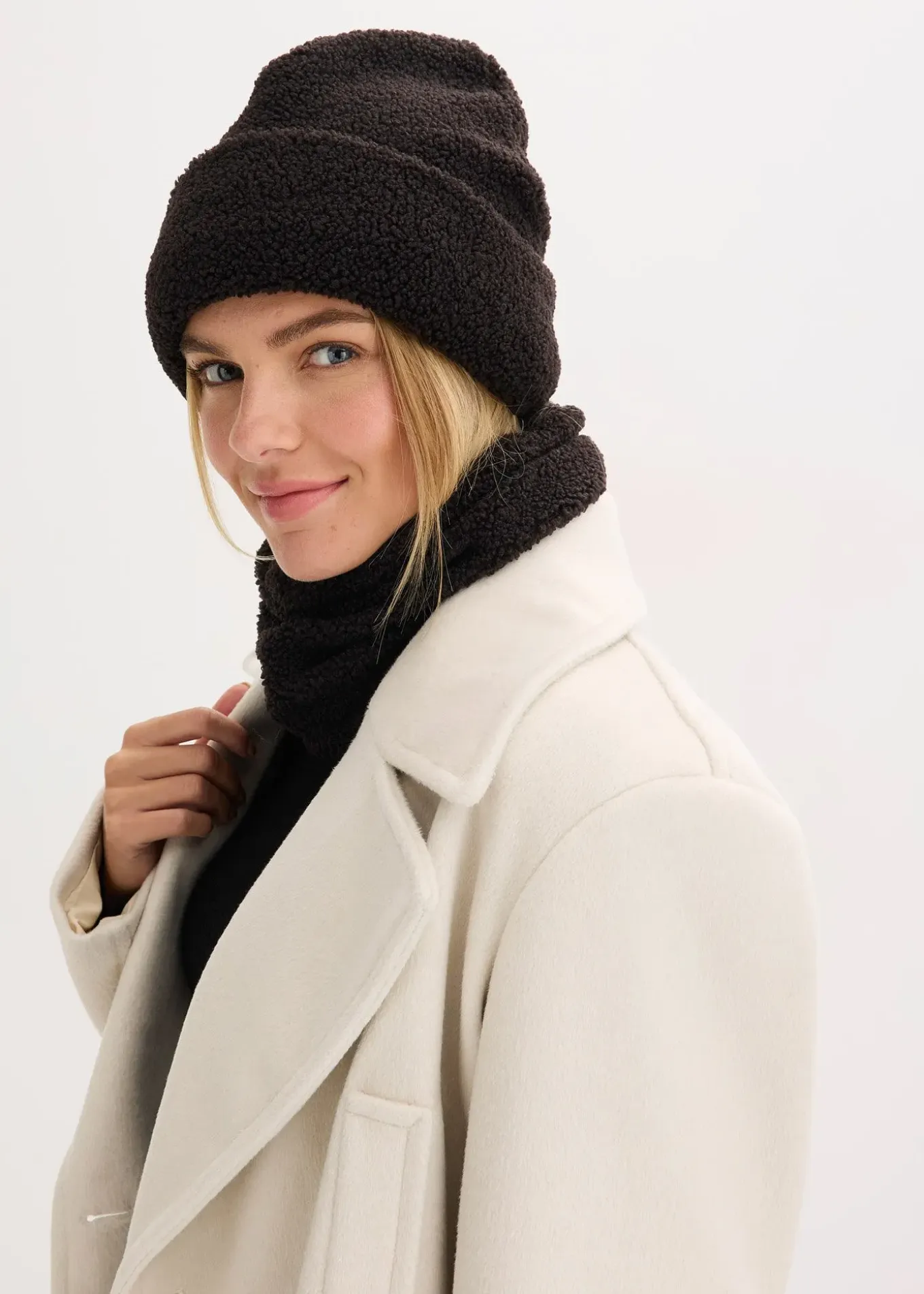 Écharpe et bonnet (ens. 2 pces)