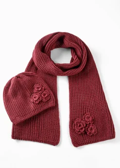 Écharpe et bonnet (ens. 2 pces)