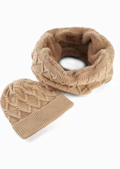 Écharpe et bonnet (ens. 2 pces)