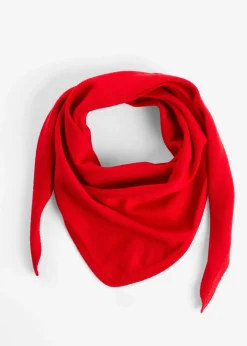 Écharpe triangulaire en maille