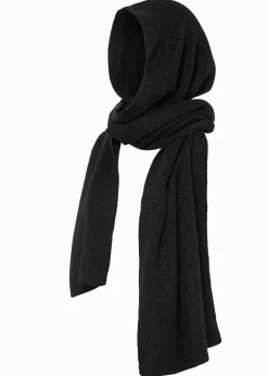 Écharpe-capuche brillante