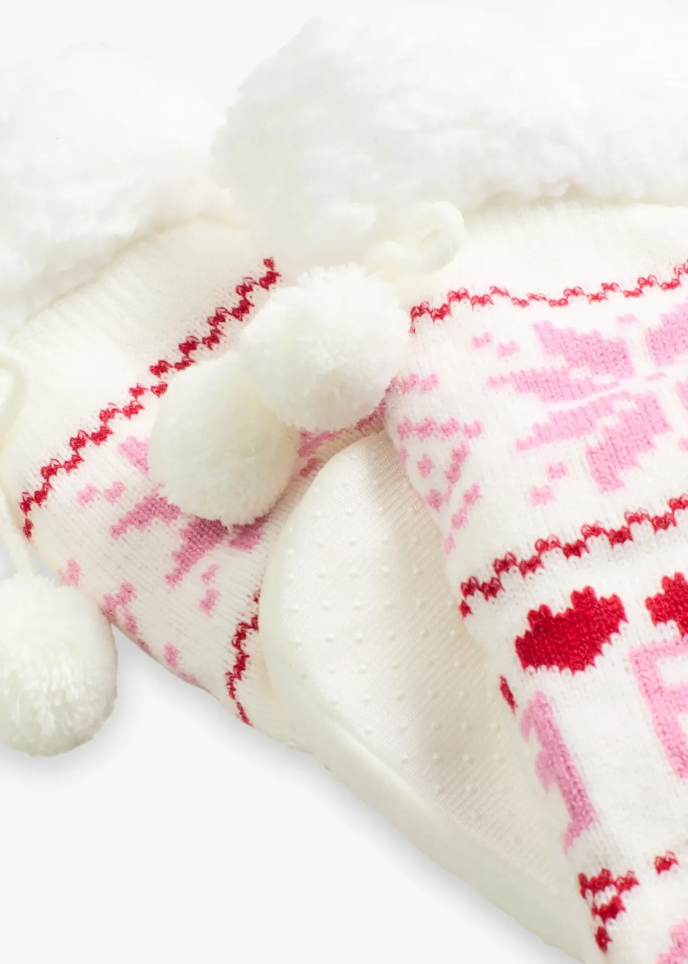 Chaussettes douillettes à doublure polaire et semelle intégrée