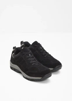 Chaussures de randonnée en cuir velours