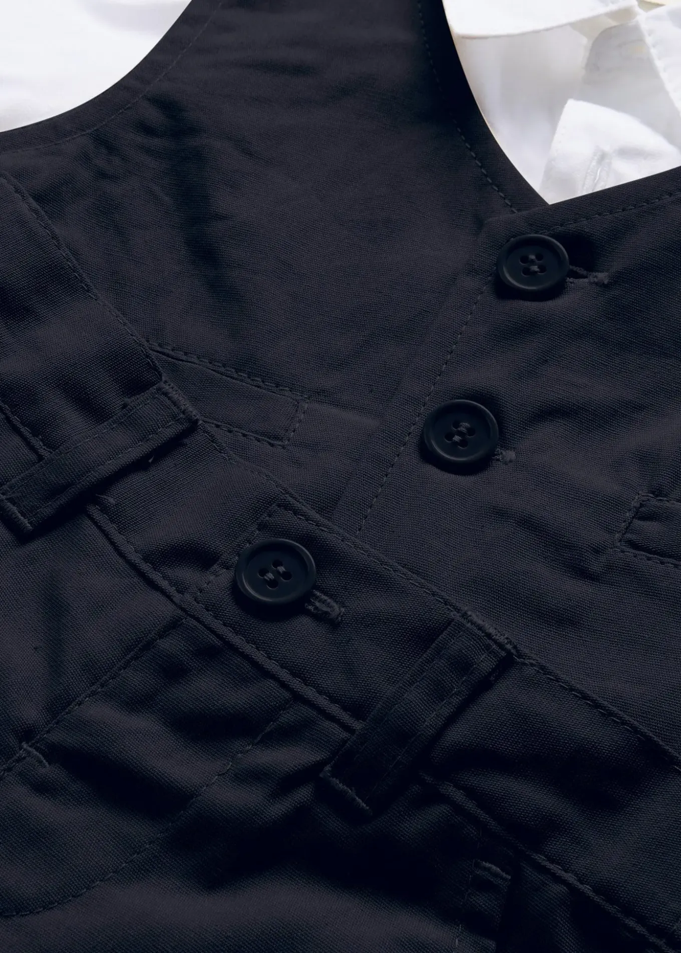 Chemise + veston + pantalon 100% coton (ens. 3 pces)