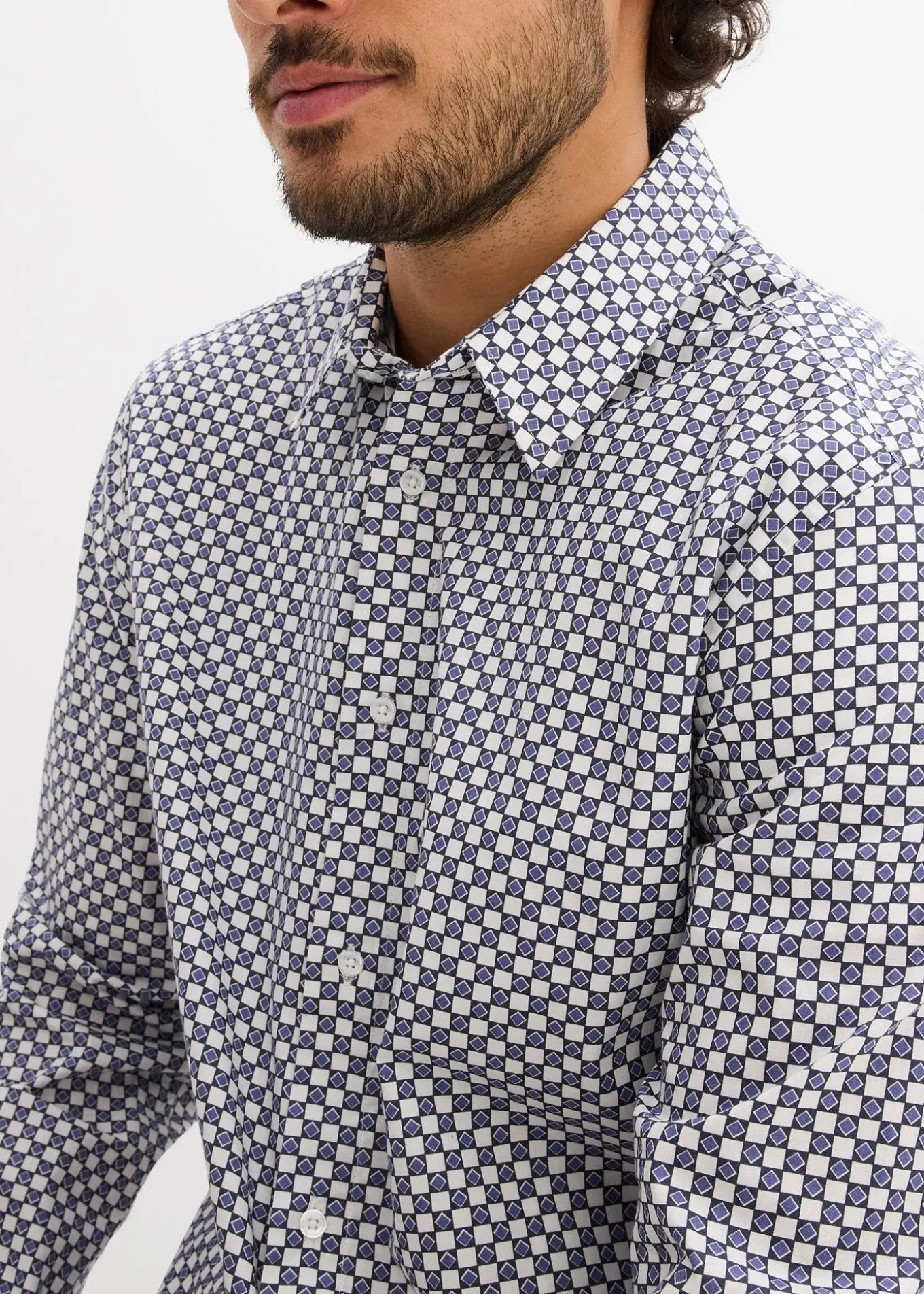 Chemise business 100% coton, moderne