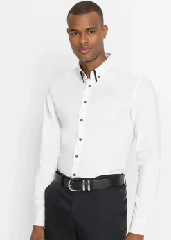 Chemise business, manches longues