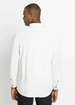 Chemise business, manches longues