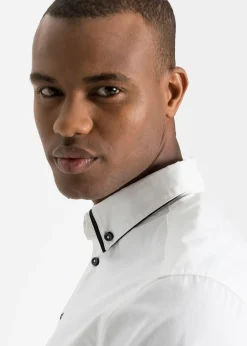 Chemise business, manches longues