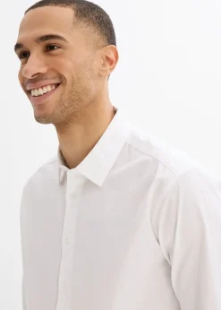 Chemise business sans repassage 100% coton, regular