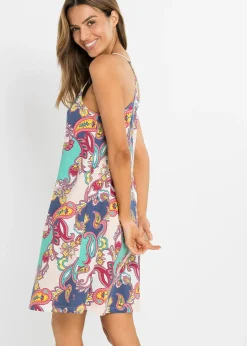 Chemise de nuit à bretelles spaghetti