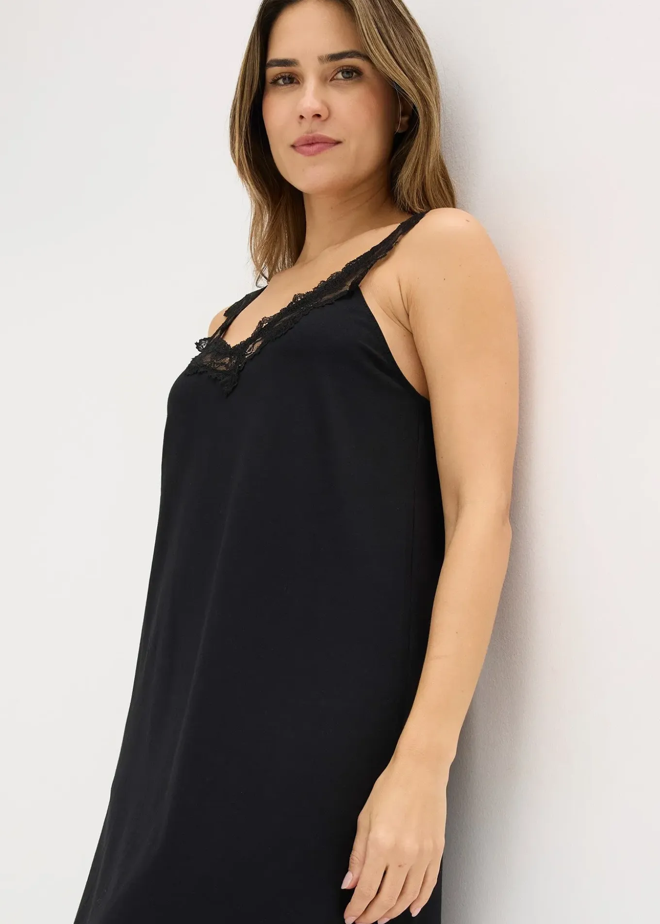 Chemise de nuit à dentelle