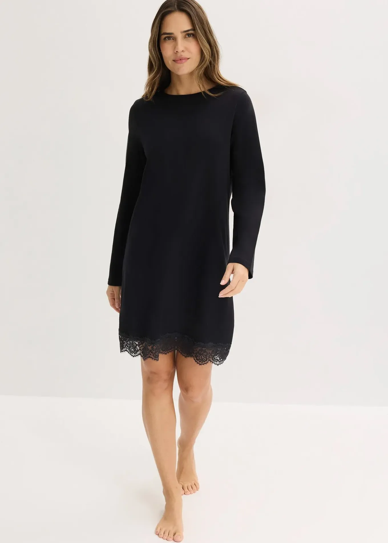 Chemise de nuit à dentelle