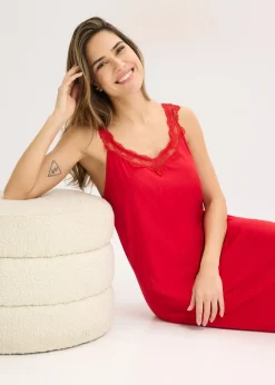 Chemise de nuit à dentelle