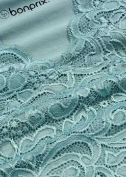 Chemise de nuit avec empiècement dentelle