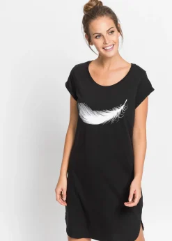 Chemise de nuit courte 100% coton