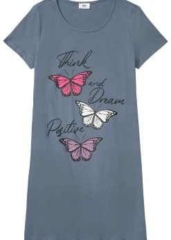 Chemise de nuit courte 100% coton