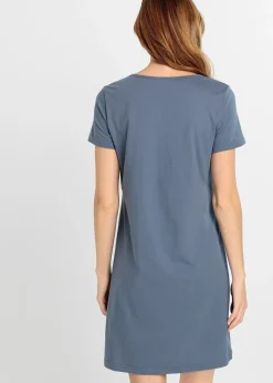Chemise de nuit courte 100% coton