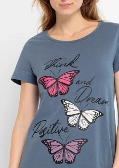 Chemise de nuit courte 100% coton