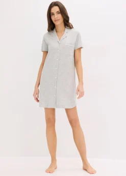 Chemise de nuit courte 100% coton