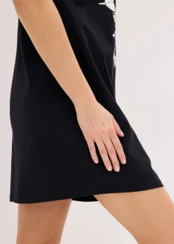 Chemise de nuit courte 100% coton