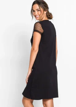 Chemise de nuit courte en coton