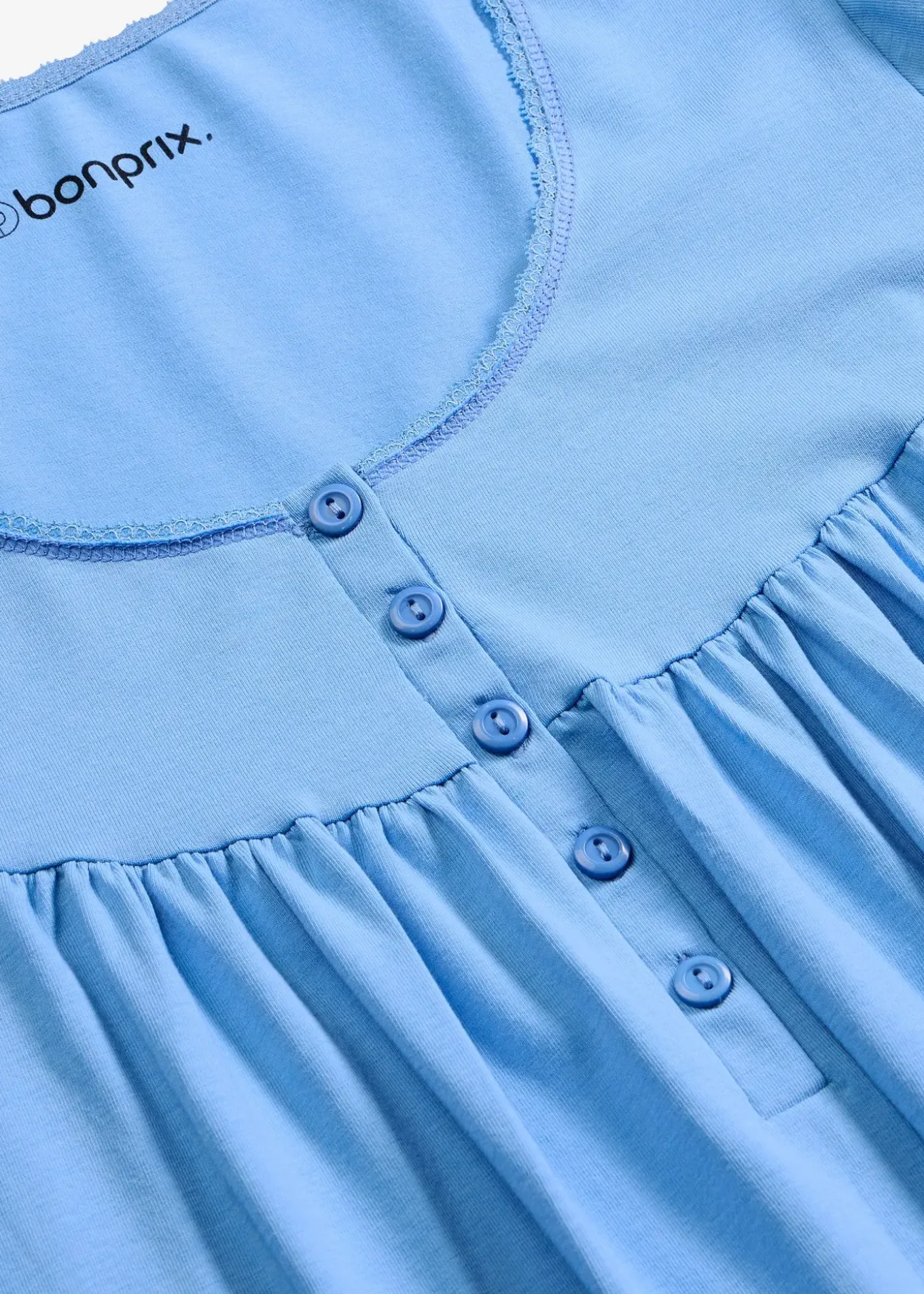 Chemise de nuit d’allaitement coton